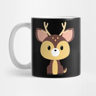 Adorable Christmas deer Mug